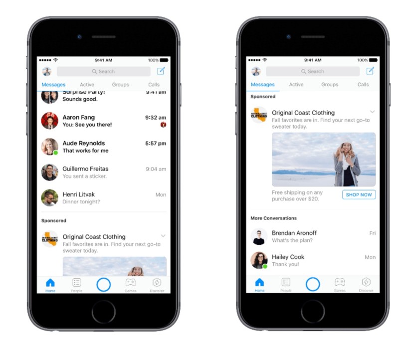 Process to spy on Facebook messenger, app or site