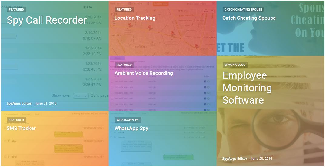 Some genuine features of FreePhoneSpy software while monitoring