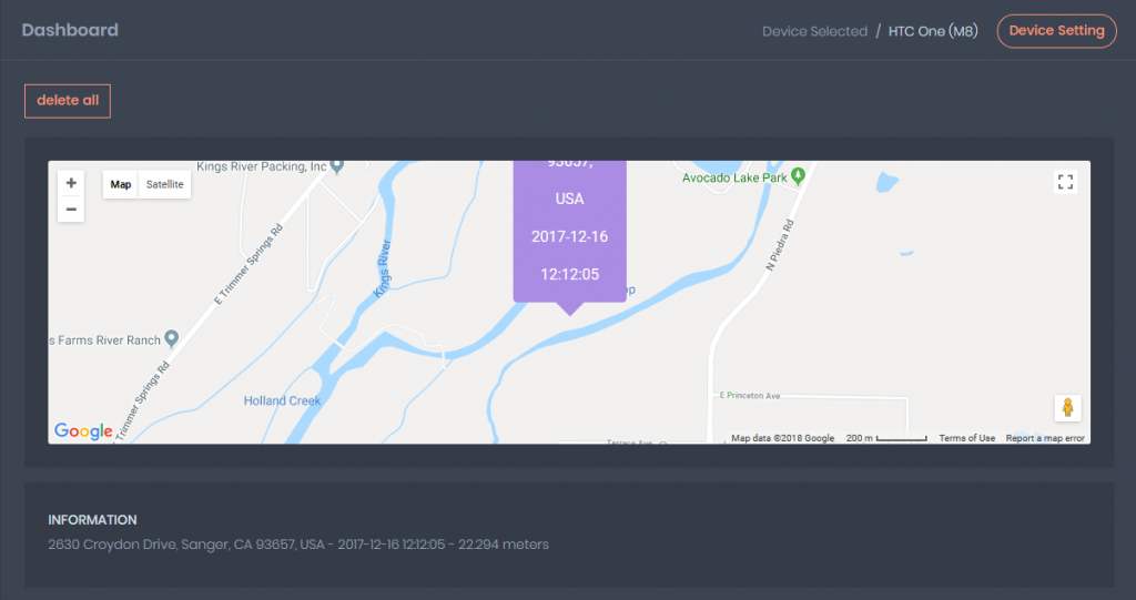 The second method- track the cell phone of your friend without downloading the FreePhoneSpy app on his phone