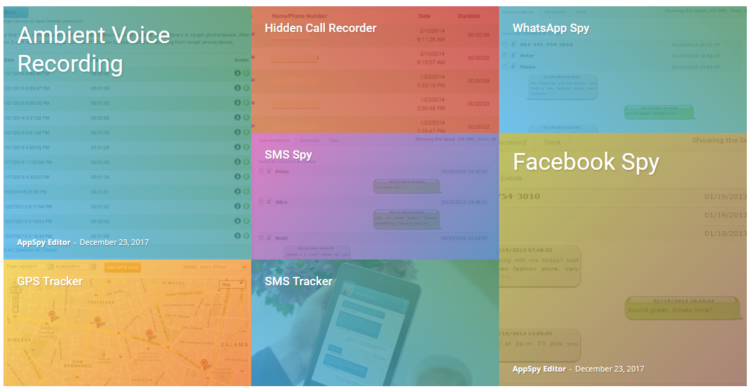 What you can get from cell phone spying