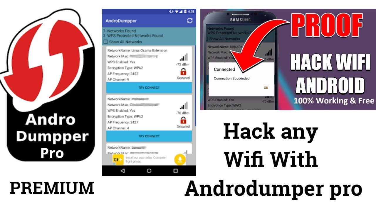 #3 By using AndroDumpper