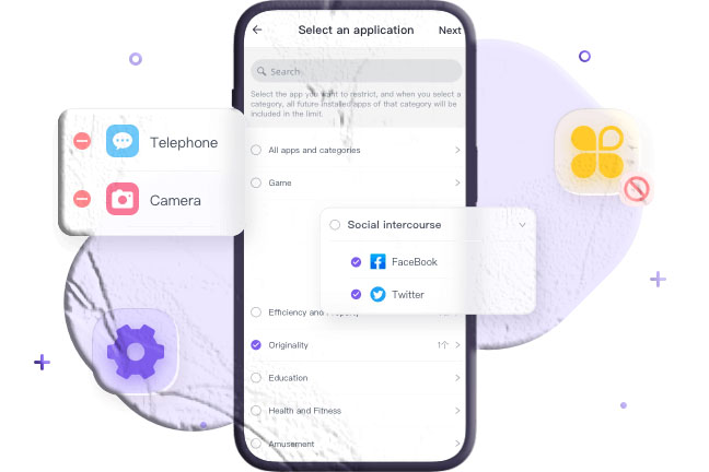 Total app usage summary on iPhone
