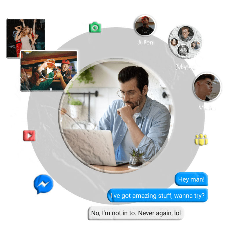 Viewing Facebook location history on older app versions