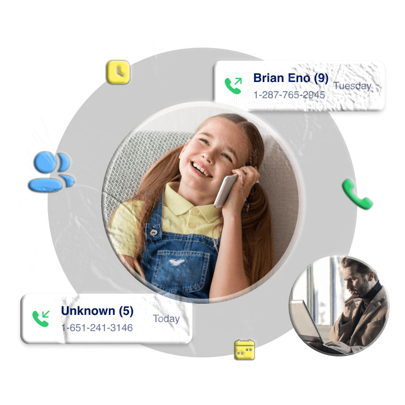 VoIP call history on WhatsApp and CRM dashboard