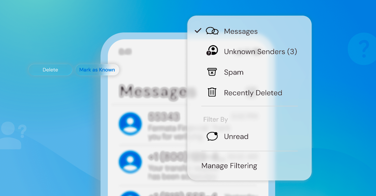 iPhone and Android message syncing options