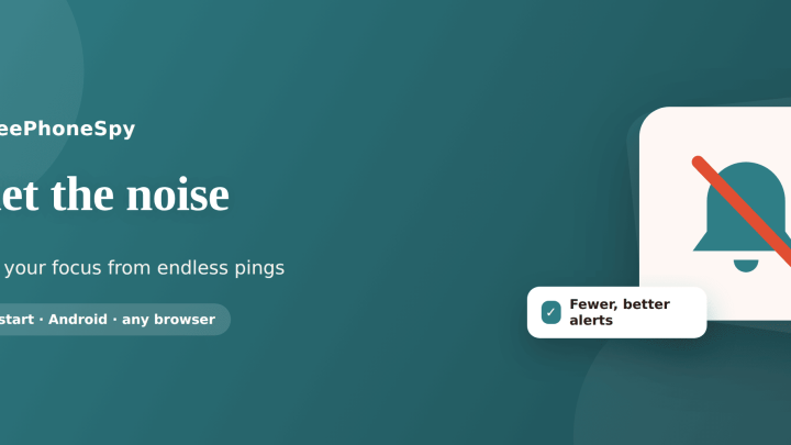 FreePhoneSpy — focus hero