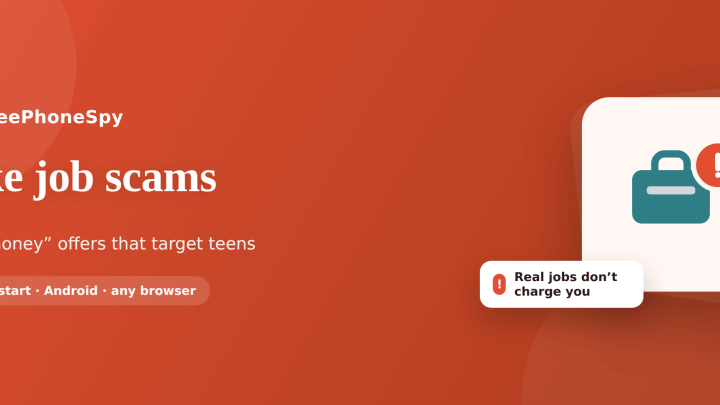 FreePhoneSpy — jobscam hero