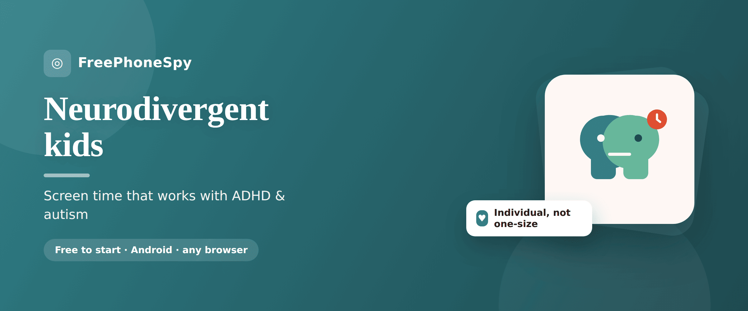 Illustration of a calm parent and child sitting together looking at a tablet, with a visual timer and a soft blanket nearby