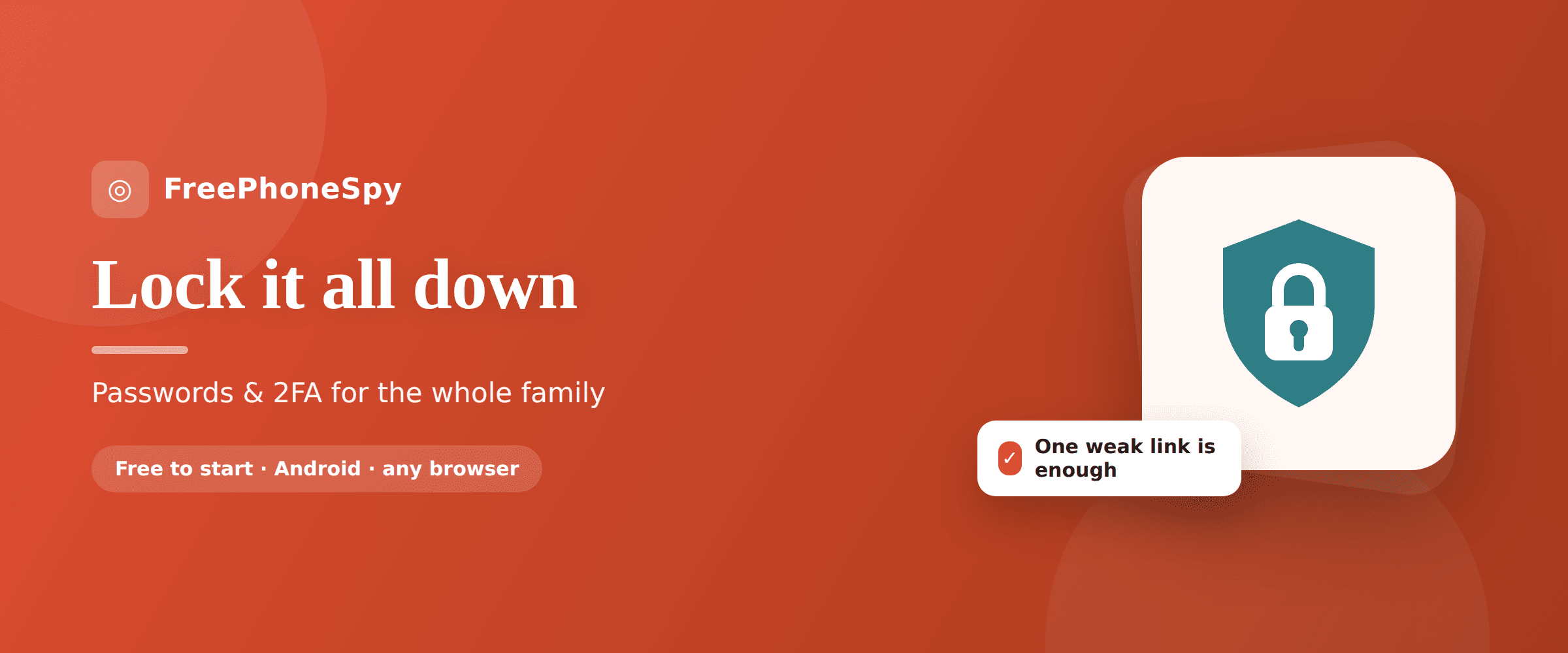 Illustration of a single key unlocking multiple household devices, representing shared family account security