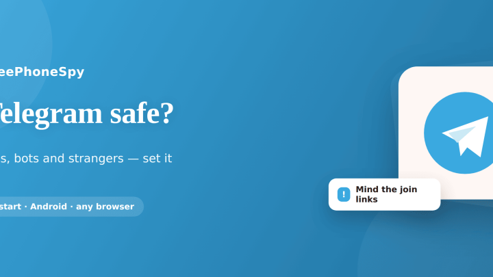 FreePhoneSpy — telegram hero