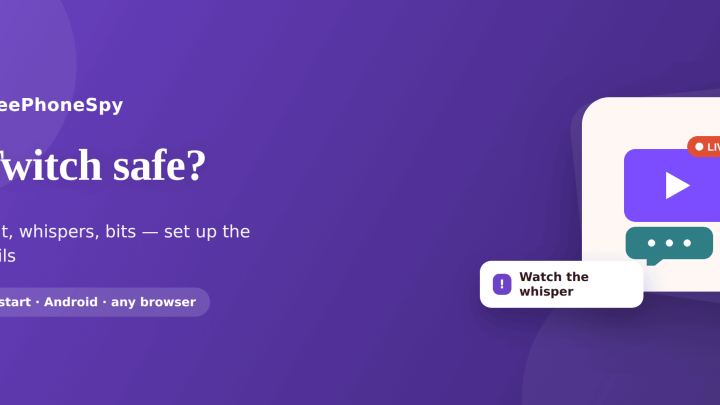 FreePhoneSpy — twitch hero