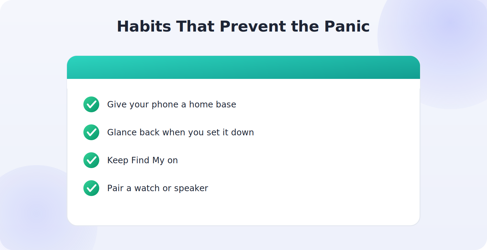 Habits and setup that prevent the silent-phone panic