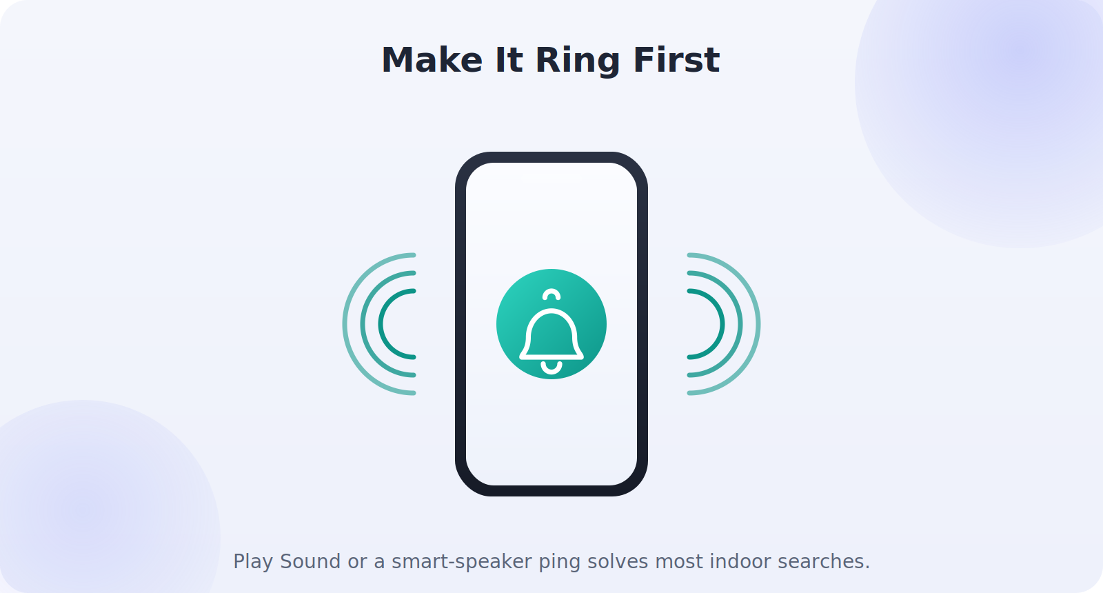 Triggering Play Sound to make a misplaced phone ring at home