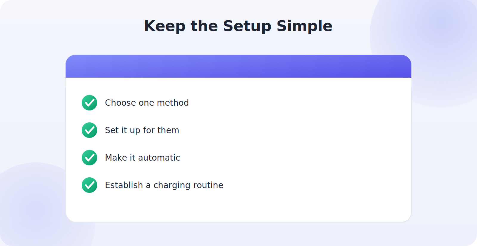 Keeping an elderly parent's location-sharing setup simple and low-maintenance