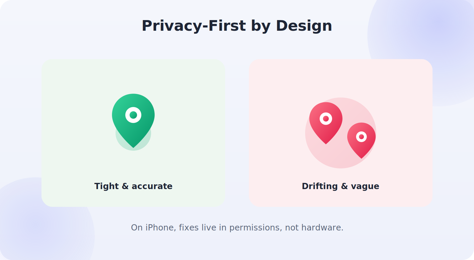 Why iPhone's privacy-focused design affects location troubleshooting