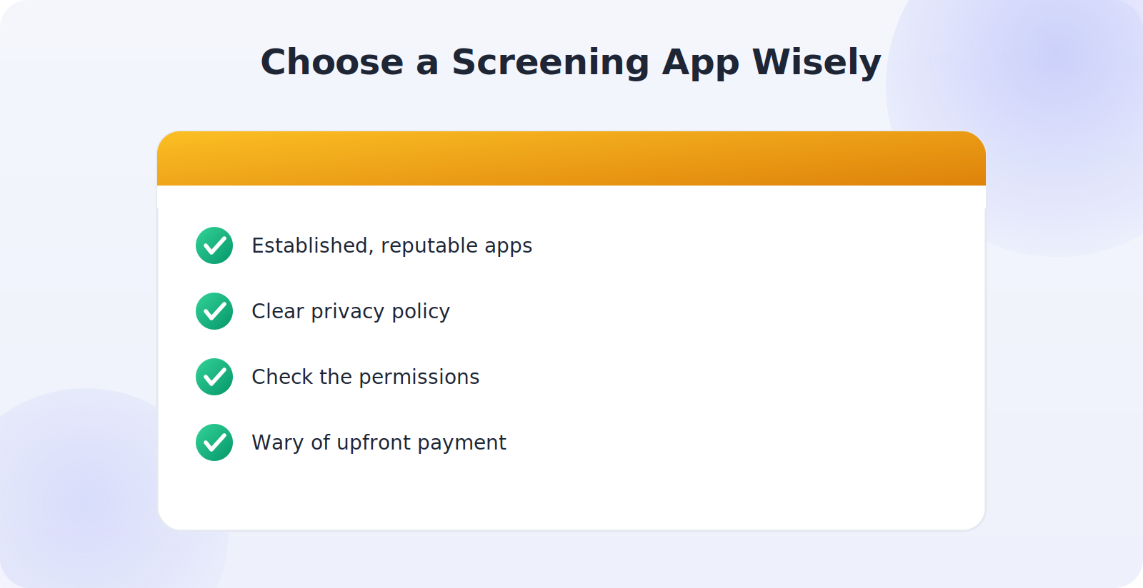 Choosing a reputable call-screening app to block more spam